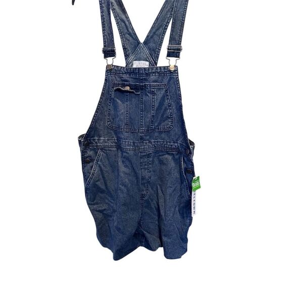 Tinseltown Blue Denim Overall shorts Size XL NWT - Picture 2 of 15